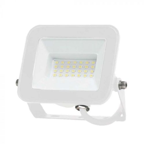 V-TAC 30W LED reflektor 115° 3000K fehér házas (Samsung Chip) - 10023