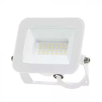   V-TAC 30W LED reflektor 115° 6400K fehér házas (Samsung Chip) - 10025
