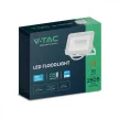 V-TAC 30W LED reflektor 115° 6400K fehér házas (Samsung Chip) - 10025