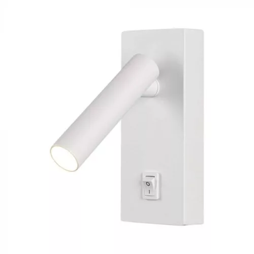 V-TAC 2W LED Fali lámpa kapcsolóval, fehér 4000K - 10289