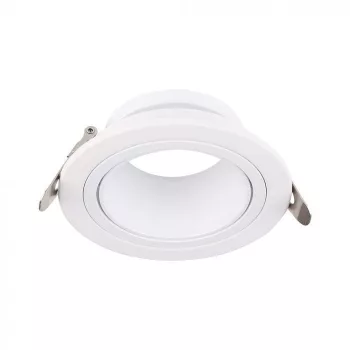 V-TAC Led GU10 Spot Keret Kör Alakú Fehér - 10296