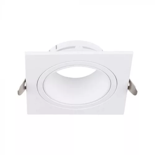 V-TAC Led GU10 Spot Keret Négyzet Alakú Fehér - 10297