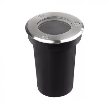   V-TAC Mini Talajlámpa GU10 foglalattal - kör alakú IP67 - 10374