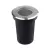 V-TAC Mini Talajlámpa GU10 foglalattal - kör alakú IP67 - 10374