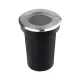 V-TAC Mini Talajlámpa GU10 foglalattal - kör alakú IP67 - 10374
