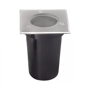   V-TAC MINI TALAJLÁMPA GU10 FOGLALATTAL - Négyzet ALAKÚ IP67 - 10375