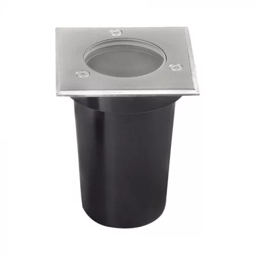 V-TAC MINI TALAJLÁMPA GU10 FOGLALATTAL - Négyzet ALAKÚ IP67 - 10375