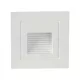 V-TAC Led lépcsőlámpa négyzet forma 3W 3000K - 10376