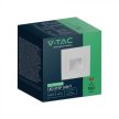 V-TAC Led lépcsőlámpa négyzet forma 3W 3000K - 10376