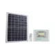 V-TAC 12W LED napelemes (SOLAR) reflektor távirányítóval 120° 6400K Fehér házas - 10405