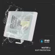 V-TAC 40W LED napelemes (SOLAR) reflektor távirányítóval 120° 4000K Fehér házas - 10413