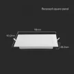 V-TAC Süllyeszthető négyzet alakú MINI LED panel 3W 6500K (SAMSUNG CHIP) - 104791