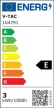 V-TAC Süllyeszthető négyzet alakú MINI LED panel 3W 6500K (SAMSUNG CHIP) - 104791