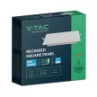 V-TAC Süllyeszthető négyzet alakú MINI LED panel 12W 3000K (SAMSUNG CHIP) - 104831