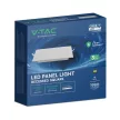 V-TAC Süllyeszthető négyzet alakú MINI LED panel 18W CCT 3in1 (Cree Chip) - 104866