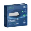 V-TAC Süllyeszthető négyzet alakú MINI LED panel 24W CCT 3in1 (Cree Chip) - 104896