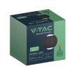 V-TAC LED 2W Fali lámpatest, Fekete - 3000K - IP54 - 10584