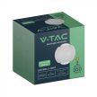 V-TAC LED 2W Fali lámpatest, Fehér - 3000K - IP54 - 10585