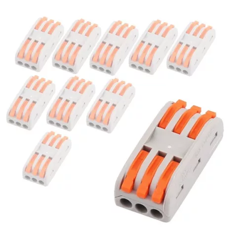 V-TAC Két irányú csatos vezeték összekötő 3-3 x 2,5 mm² - 11133