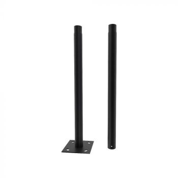   V-TAC Tartó rúd LED Napelemes (SOLAR) lámpához, 3x1 méter - 11258