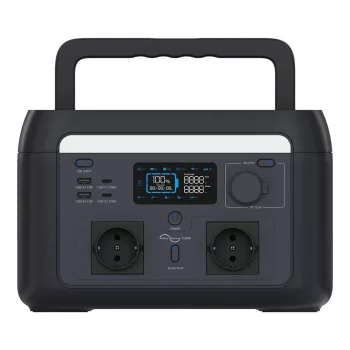   V-TAC 1000W Hordozható töltőállomás napelemes töltési lehetőséggel, Wifi - 12706