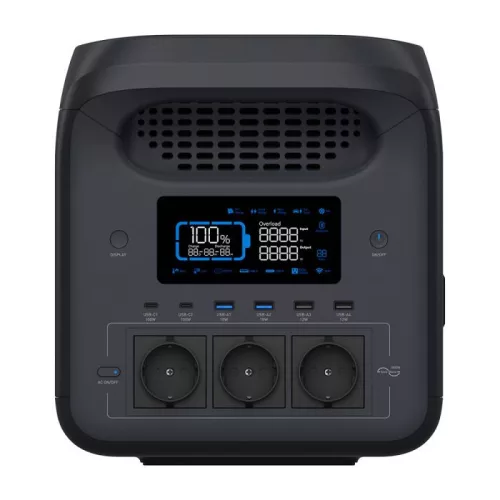 V-TAC 1800W Hordozható töltőállomás Wifi - 12708