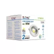 V-TAC Led beépíthető COB 10W  120lm/W 3000K - 1270