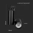 V-TAC 30W LED SÍNES LÁMPA fekete test 4000K - 1296