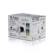 V-TAC LED IP65 10W tűzálló beépíthető mélysugárzó, Wifi smart, dimmelhető, 3 az 1-ben (CCT) - 1424