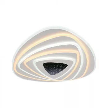   V-TAC 120W SMART DEKORATÍV MENNYEZETI LED LÁMPA TÁVIRÁNYÍTÓVAL 3IN1 - 15357