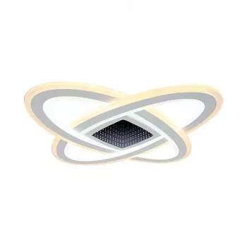   V-TAC 130W SMART DEKORATÍV MENNYEZETI LED LÁMPA TÁVIRÁNYÍTÓVAL 3IN1 - 15360