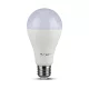 V-TAC LED izzó dimmelhető  E27 A65 17W 200° 4000K gömb (Samsung Chip) - 20189