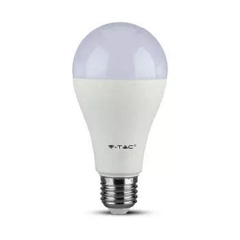   V-TAC LED izzó dimmelhető  E27 A65 17W 200° 6400K gömb (Samsung Chip) - 20190