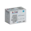 V-TAC 20W MOZGÁSÉRZÉKELŐS LED REFLEKTOR 100° 3000K FEHÉR HÁZAS (SAMSUNG CHIP) - 20295