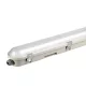 V-TAC 36W Vízálló LED armatúra tejfehér burával 120 cm 120° 120lm/W 4000K (Samsung Chip) IP65 - 20468