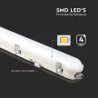 V-TAC 48W Vízálló LED armatúra tejfehér burával 150 cm 120° 120lm/W 4000K (Samsung Chip) IP65 - 20470