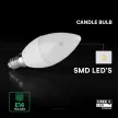 V-TAC LED izzó  E14 C37 6.5W 180° 3000K gyertya (CREE Chip) - 2111116