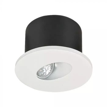 V-TAC Led lépcsőlámpa kerek forma 3W 3000K - 211207