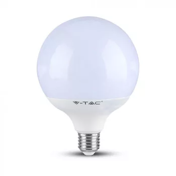   V-TAC LED izzó  E27 G120 18W 200° 6400K nagygömb (Samsung Chip) - 21125