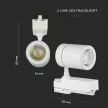 V-TAC LED SÍNES LÁMPA 35W COB - fehér - 6400K - 211257