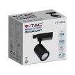 V-TAC 35W LED SÍNES LÁMPA fekete 6000K - 211287
