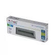 V-TAC Led lépcsőlámpa téglalap forma 3W szürke 4000K - 211330