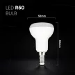 V-TAC LED izzó  E14 R50 4,8W 120° 3000K spot (CREE Chip) - 211386