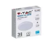 V-TAC LED mennyezeti kör lámpatest SAMSUNG CHIP 15W 125lm/W 3000K IP44 - 2113889