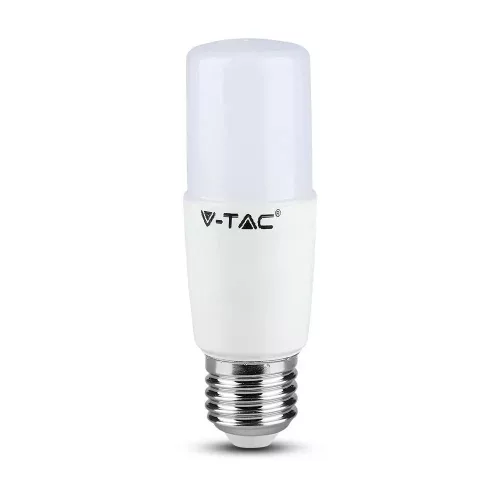 V-TAC LED izzó  E27 T37 7.5W 230° 4000K STIK, henger (Samsung Chip) - 21145