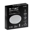 V-TAC Led mennyezeti lámpa csillagos búrával távirányítóval Φ500 30W/60W/30W - 2114611