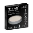 V-TAC Led mennyezeti lámpa távirányítóval Φ510 30W/60W/30W - 2114751