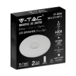 V-TAC Led mennyezeti lámpa csillagos búrával távirányítóval Φ493 30W/60W/30W - 2114911