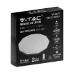 V-TAC Led mennyezeti lámpa csillagos búrával távirányítóval Φ500 30W/60W/30W - 2114921
