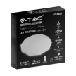 V-TAC Led mennyezeti lámpa csillagos búrával távirányítóval Φ388 20W/40W/20W - 2114931